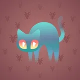 Scared Cat #12174 Scared Cat #12174