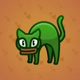 Scared Cat #12201 Scared Cat #12201
