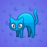Scared Cat #12205 Scared Cat #12205