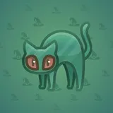 Scared Cat #12247
