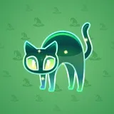 Scared Cat #12301 Scared Cat #12301