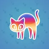 Scared Cat #12307