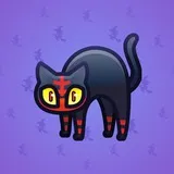 Scared Cat #12389 Scared Cat #12389