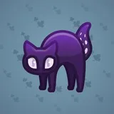Scared Cat #12452 Scared Cat #12452
