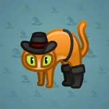 Scared Cat #12580 Scared Cat #12580