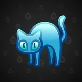 Scared Cat #12588 Scared Cat #12588