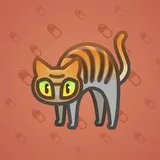 Scared Cat #1260