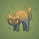 Scared Cat #12605