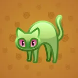 Scared Cat #12609