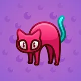 Scared Cat #12651 Scared Cat #12651