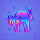 Scared Cat #12695