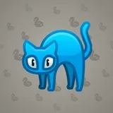Scared Cat #12698