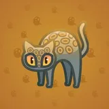 Scared Cat #12710