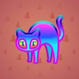 Scared Cat #12719