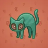 Scared Cat #12725