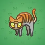 Scared Cat #12776 Scared Cat #12776