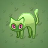 Scared Cat #12827