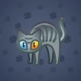 Scared Cat #1283