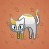 Scared Cat #13030