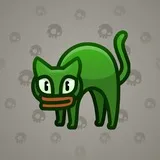 Scared Cat #13037 Scared Cat #13037