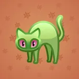 Scared Cat #13098