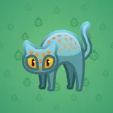 Scared Cat #13125