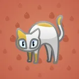 Scared Cat #13144