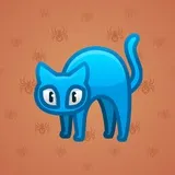 Scared Cat #1319 Scared Cat #1319
