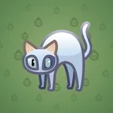 Scared Cat #13194 Scared Cat #13194