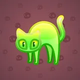 Scared Cat #13317 Scared Cat #13317