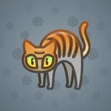 Scared Cat #13337