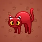 Scared Cat #13461
