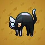 Scared Cat #13482