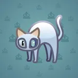 Scared Cat #13519