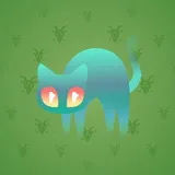 Scared Cat #13546