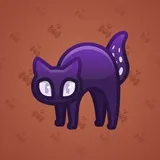 Scared Cat #13607 Scared Cat #13607