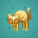 Scared Cat #13654