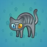 Scared Cat #13761