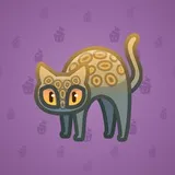 Scared Cat #13879