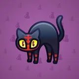 Scared Cat #13891