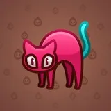 Scared Cat #13907
