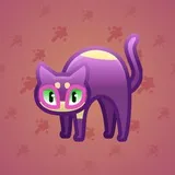 Scared Cat #1391 Scared Cat #1391
