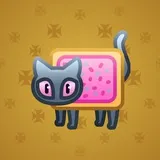 Scared Cat #1395 Scared Cat #1395