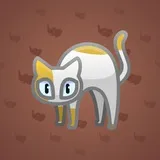 Scared Cat #1406