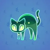 Scared Cat #1415 Scared Cat #1415