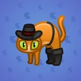 Scared Cat #14163 Scared Cat #14163