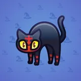Scared Cat #14216 Scared Cat #14216