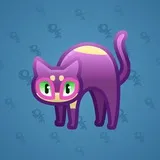 Scared Cat #1429