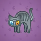 Scared Cat #14295