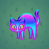 Scared Cat #14323